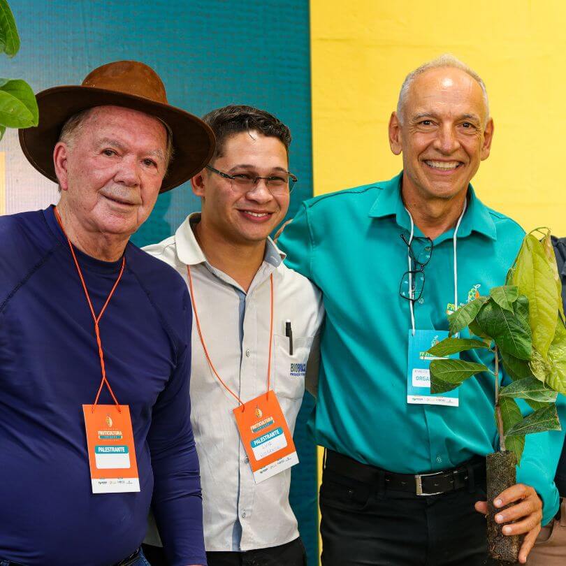 Participantes credenciados na Barra AgroShow
